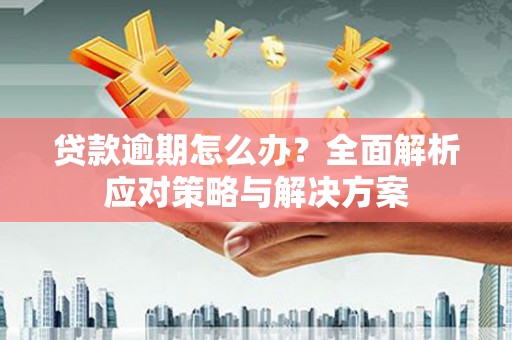开阳贷款逾期怎么办？全面解析应对策略与解决方案