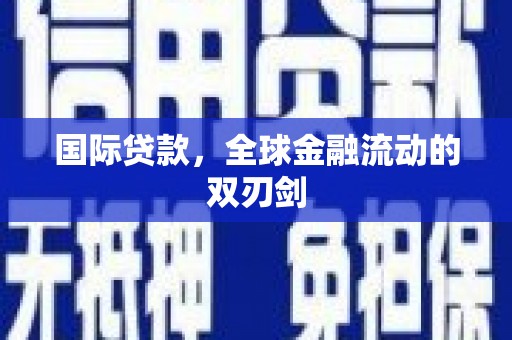 开阳国际贷款，全球金融流动的双刃剑