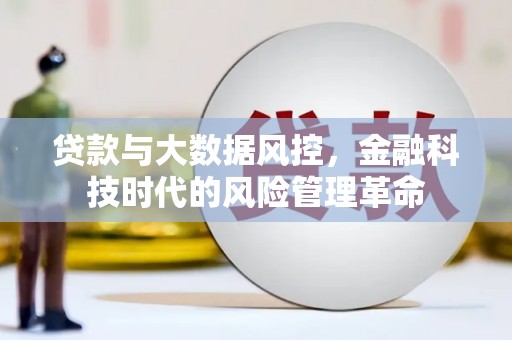 开阳贷款与大数据风控，金融科技时代的风险管理革命