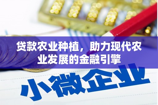 开阳贷款农业种植，助力现代农业发展的金融引擎