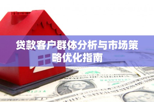 开阳贷款客户群体分析与市场策略优化指南