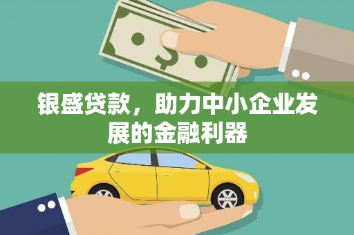 开阳银盛贷款，助力中小企业发展的金融利器
