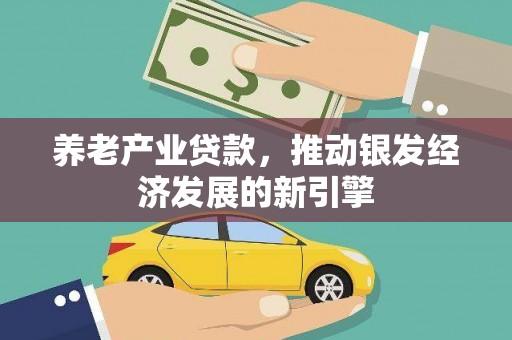 开阳养老产业贷款，推动银发经济发展的新引擎