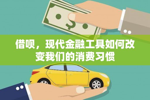 开阳借呗，现代金融工具如何改变我们的消费习惯