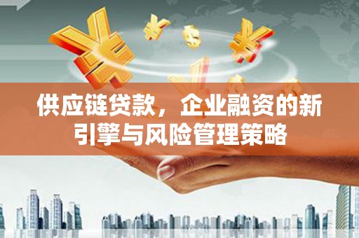 开阳供应链贷款，企业融资的新引擎与风险管理策略