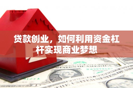 开阳贷款创业，如何利用资金杠杆实现商业梦想