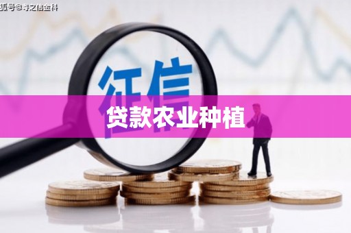 开阳贷款农业种植