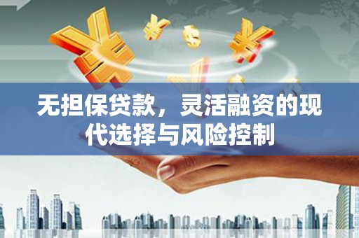 开阳无担保贷款，灵活融资的现代选择与风险控制