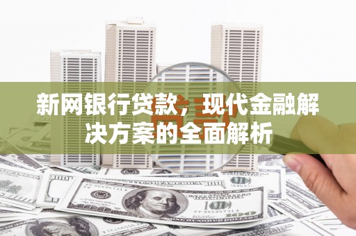 开阳新网银行贷款，现代金融解决方案的全面解析