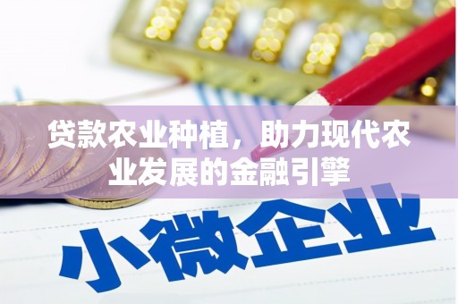 开阳贷款农业种植，助力现代农业发展的金融引擎