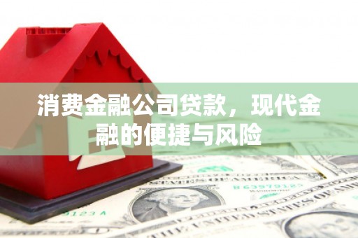 开阳消费金融公司贷款，现代金融的便捷与风险