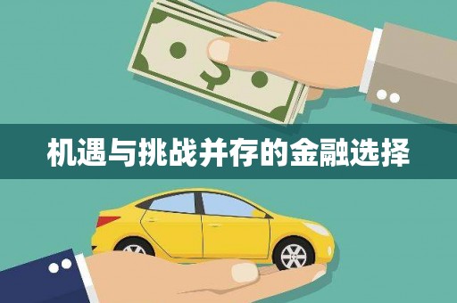 开阳机遇与挑战并存的金融选择